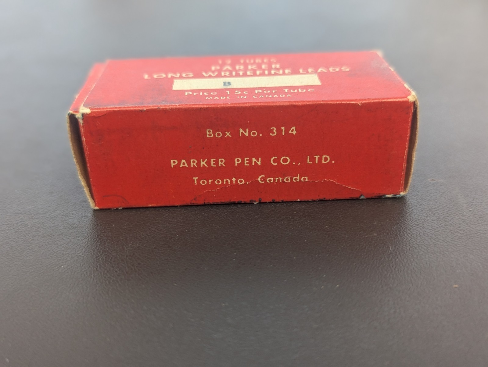 Case of 12 Tubes Parker Long Writefine Leads B Vintage