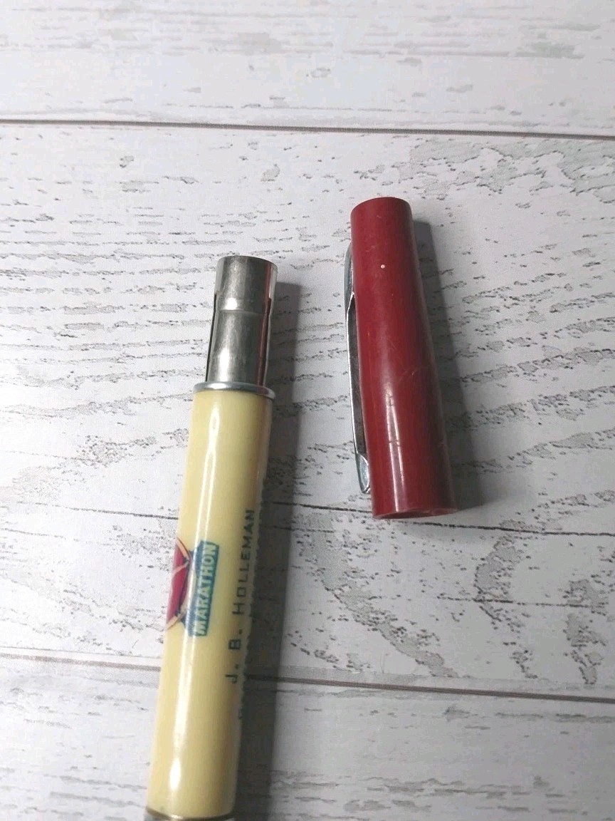 Vintage Dixon Mechanical Pencil Rite w/ Advertising Made in USA As Is Free Ship