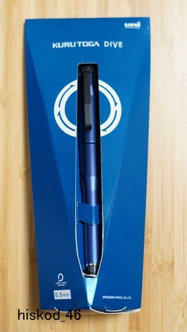 Uni Kuru Toga Dive Auto Lead 0.5mm Mechanical Pencil Limited Moon Night Blue New