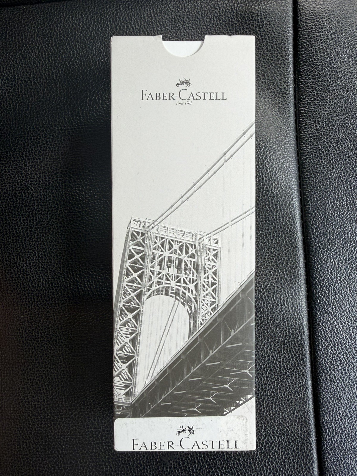 Faber-Castell e-motion Wood and Chrome Mechanical Pencil Pear Tree Black