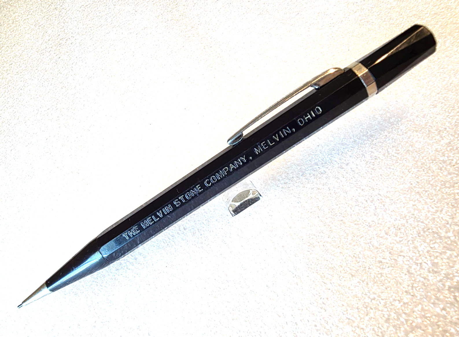 Vintage (Large Autopoint) MELVIN STONE Advertising Mechanical Pencil Rare 1960’s