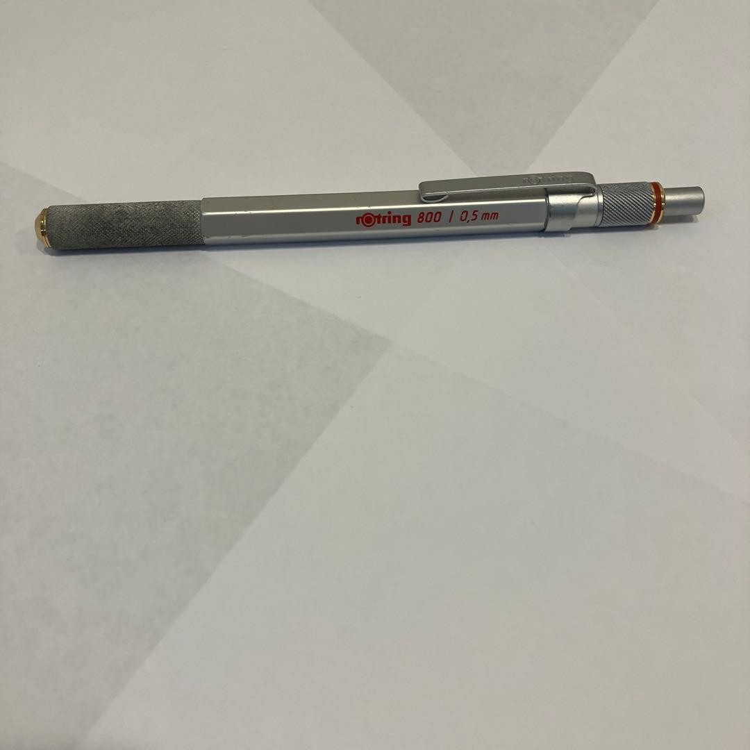 rotring 800 mechanical pencil 0.5mm silver