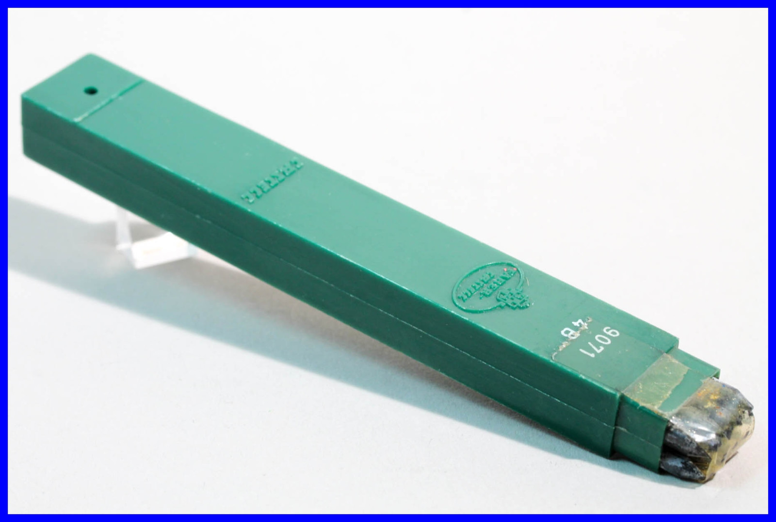 Faber Castell 3,2 Ø 9071 4B 12 Pencil Refills 12,9 cm long in orginal Tube 1970s