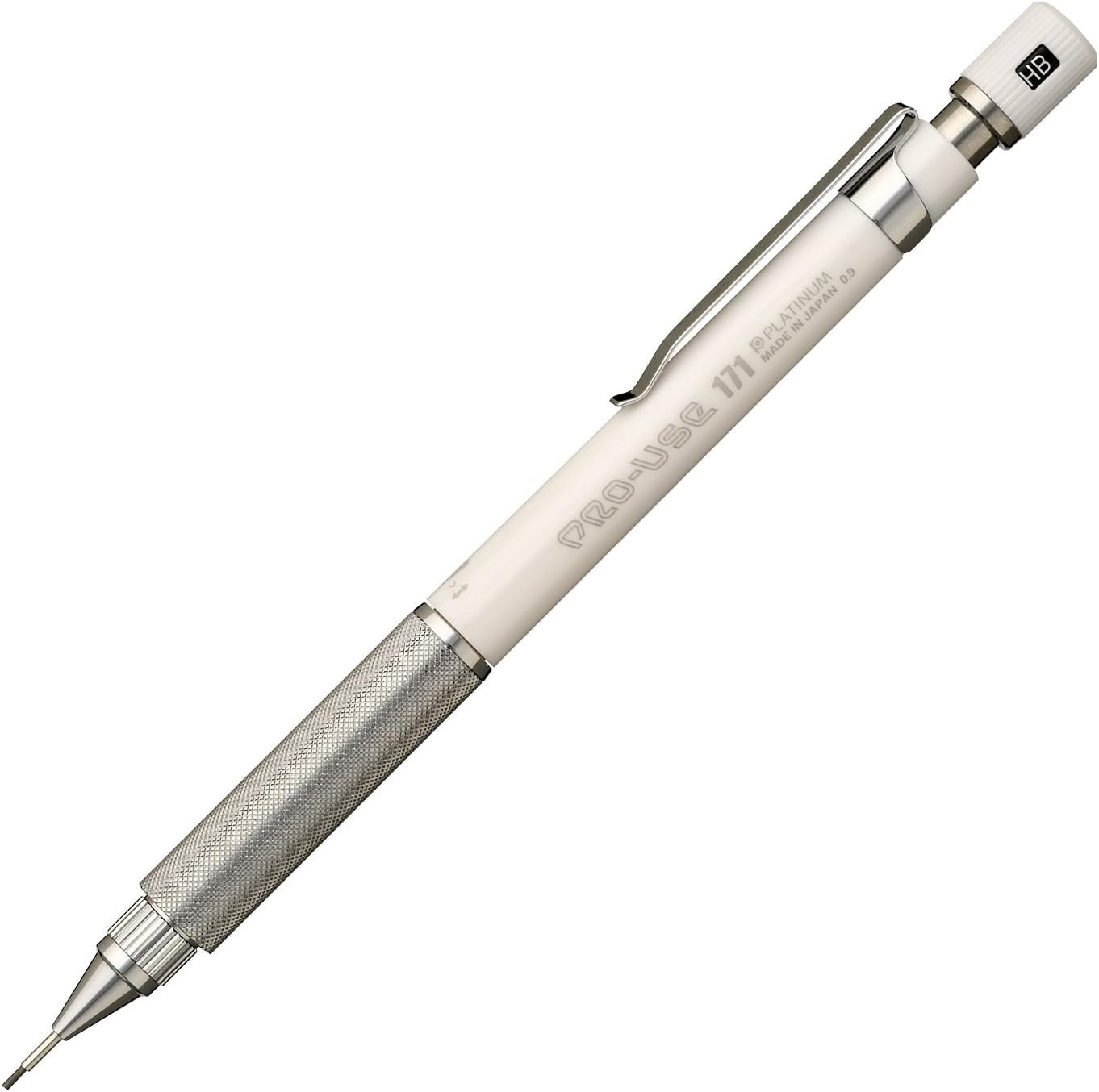 MSDA-1500D#3 Professional Use 171 0.9mm White Fountain Pen Mechanical Pencil