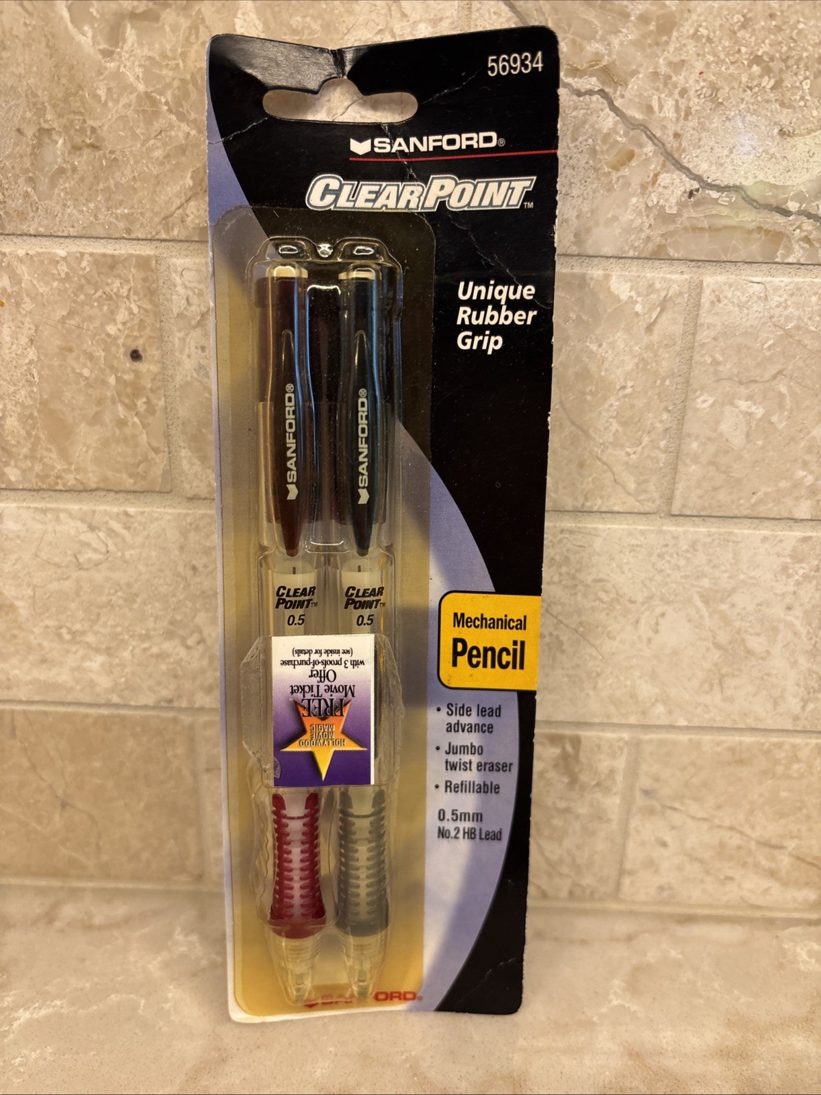 Sanford Clearpoint Mechanical Pencil .5mm No. 2 Lead (Pack of 2) Ships Today