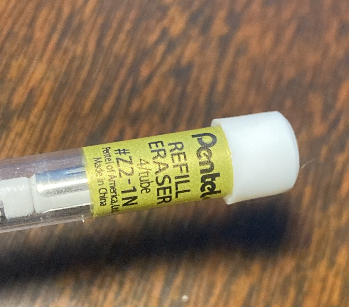 VINTAGE Pentel Refill Erasers Pack Of 4 – #Z2-1N White Eraser Tube, NEW NOS