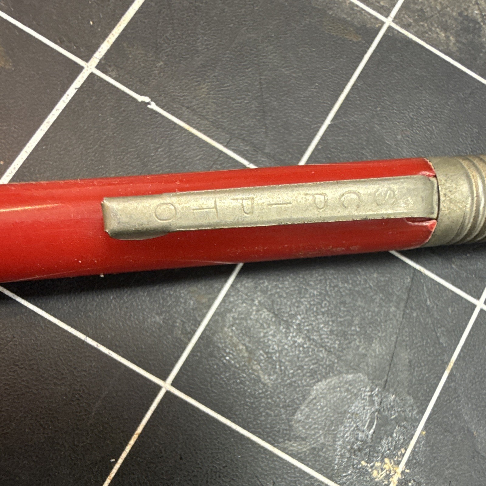 Scripto Vintage Grease Pen Red