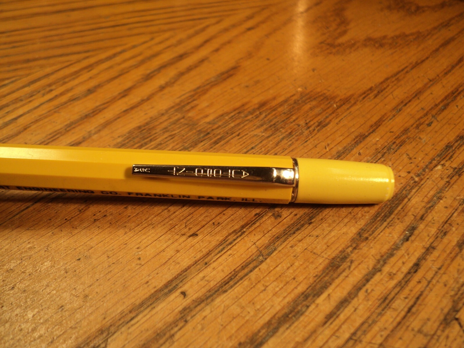 Vintage Autopoint Mechanical Pencil Vanart Engineering Co Franklin Park ILL Y