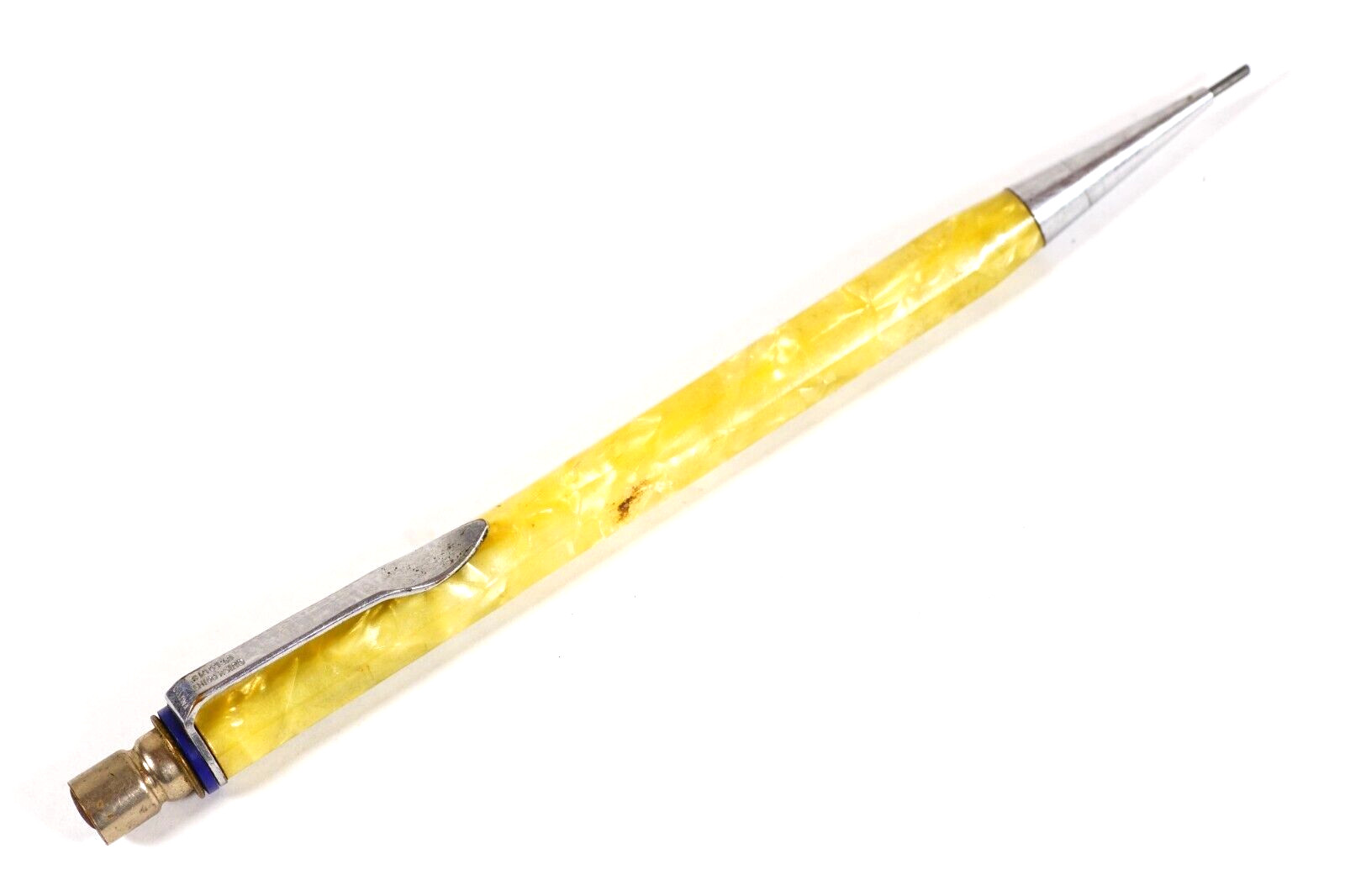 St Louis Quick Point Marbled Celluloid Mechanical Lead Pencil 1930-40s