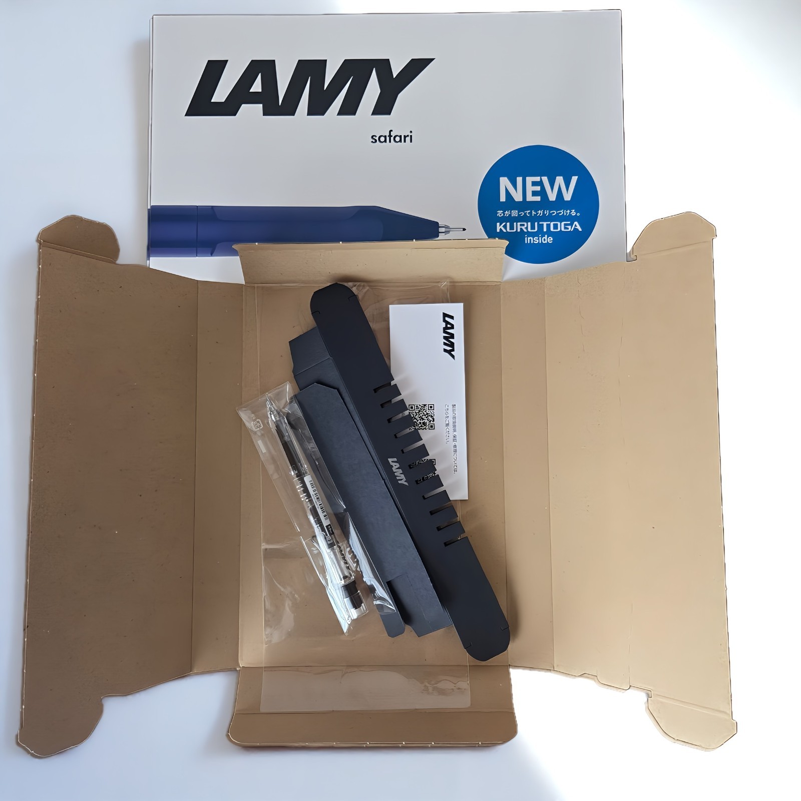 LAMY Safari Kuru Toga Inside 0.5mm Mechanical Pencil Vista Clear 2026