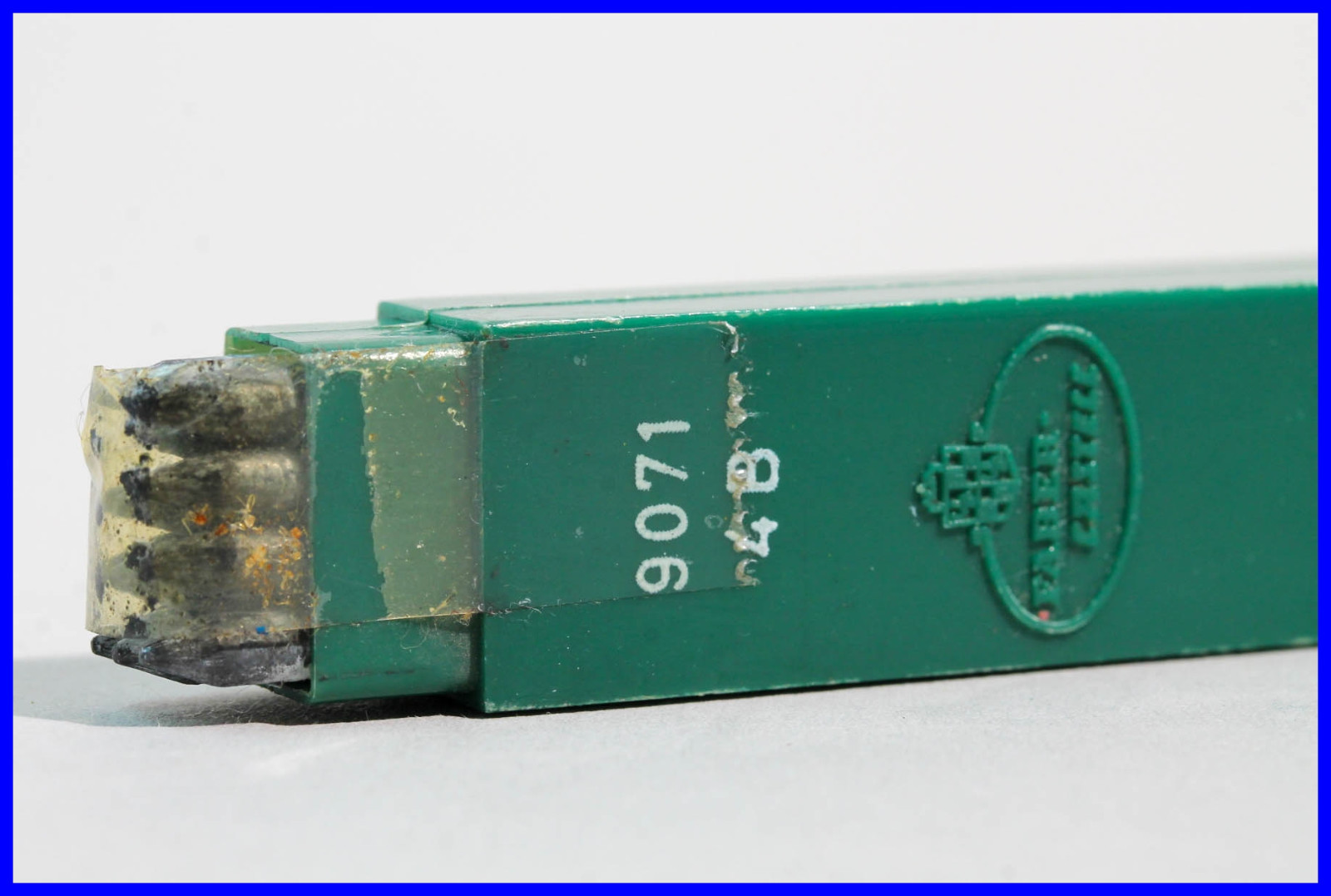 Faber Castell 3,2 Ø 9071 4B 12 Pencil Refills 12,9 cm long in orginal Tube 1970s