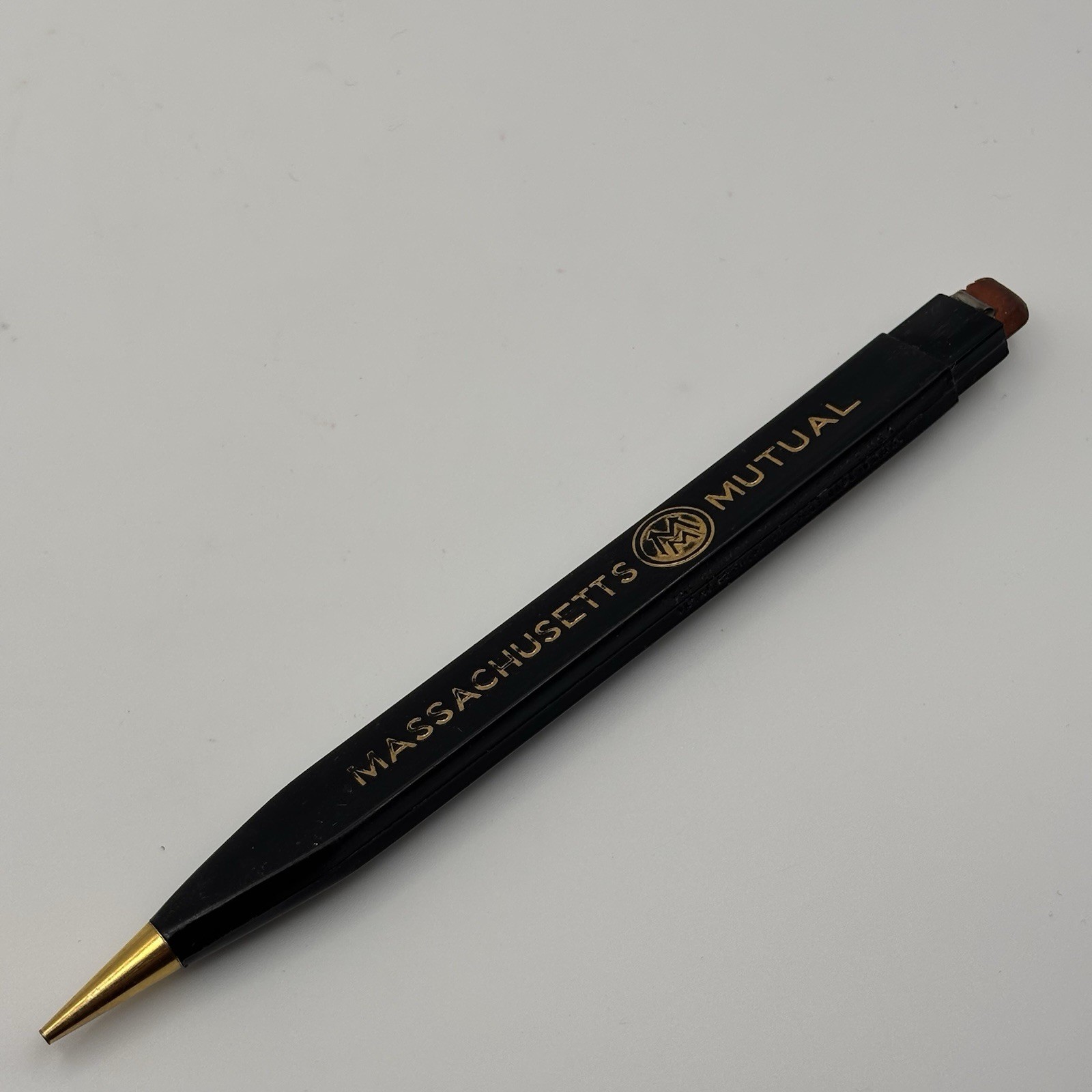 Vintage Stag Slencil Mechanical Pencil 1950s Massachusetts Mutual