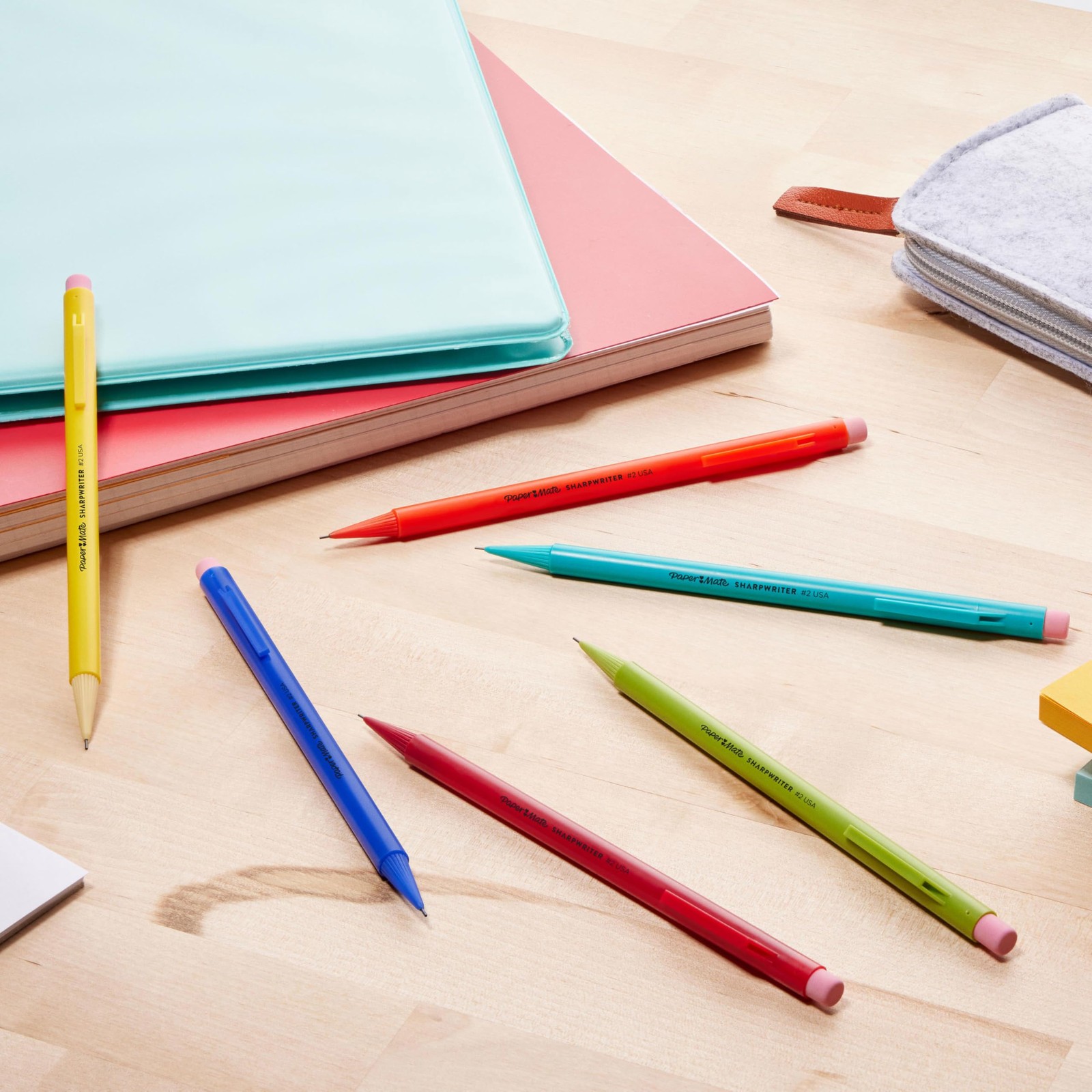Paper Mate SharpWriter Mechanical Pencils | 0.7 36 Count (Pack of 1), Yellow