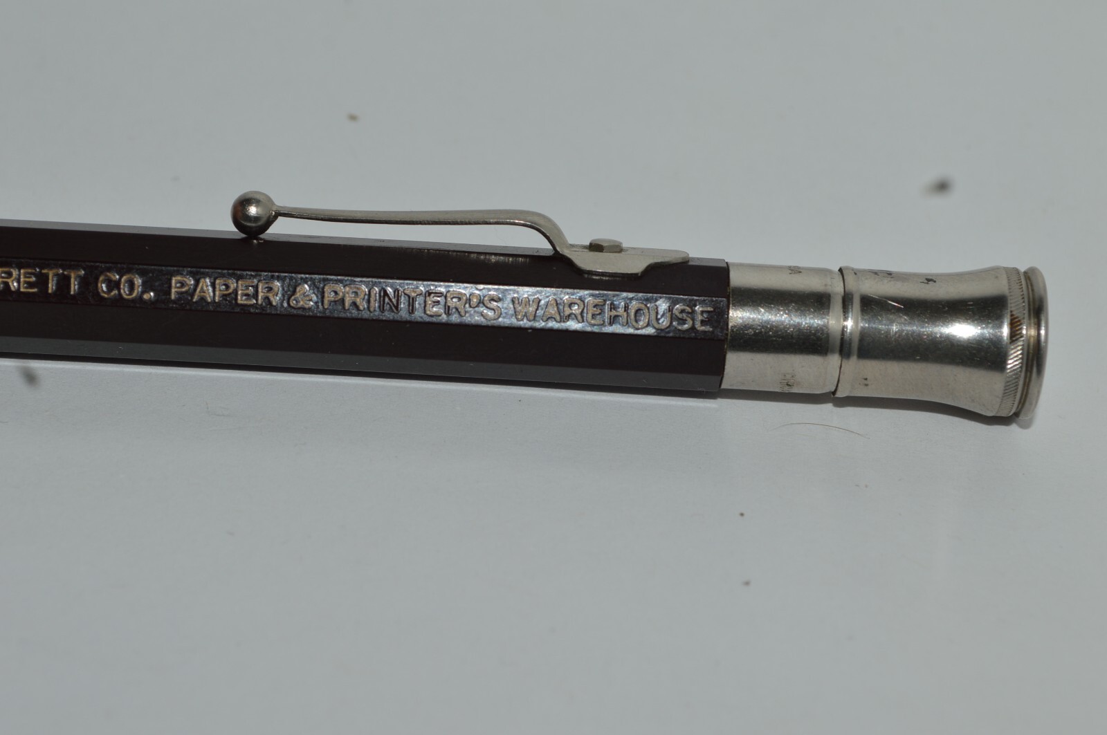 AUTOPOINT 1920’S Mechanical Pencil J & F B Garret Promo Works Excellent Conditio