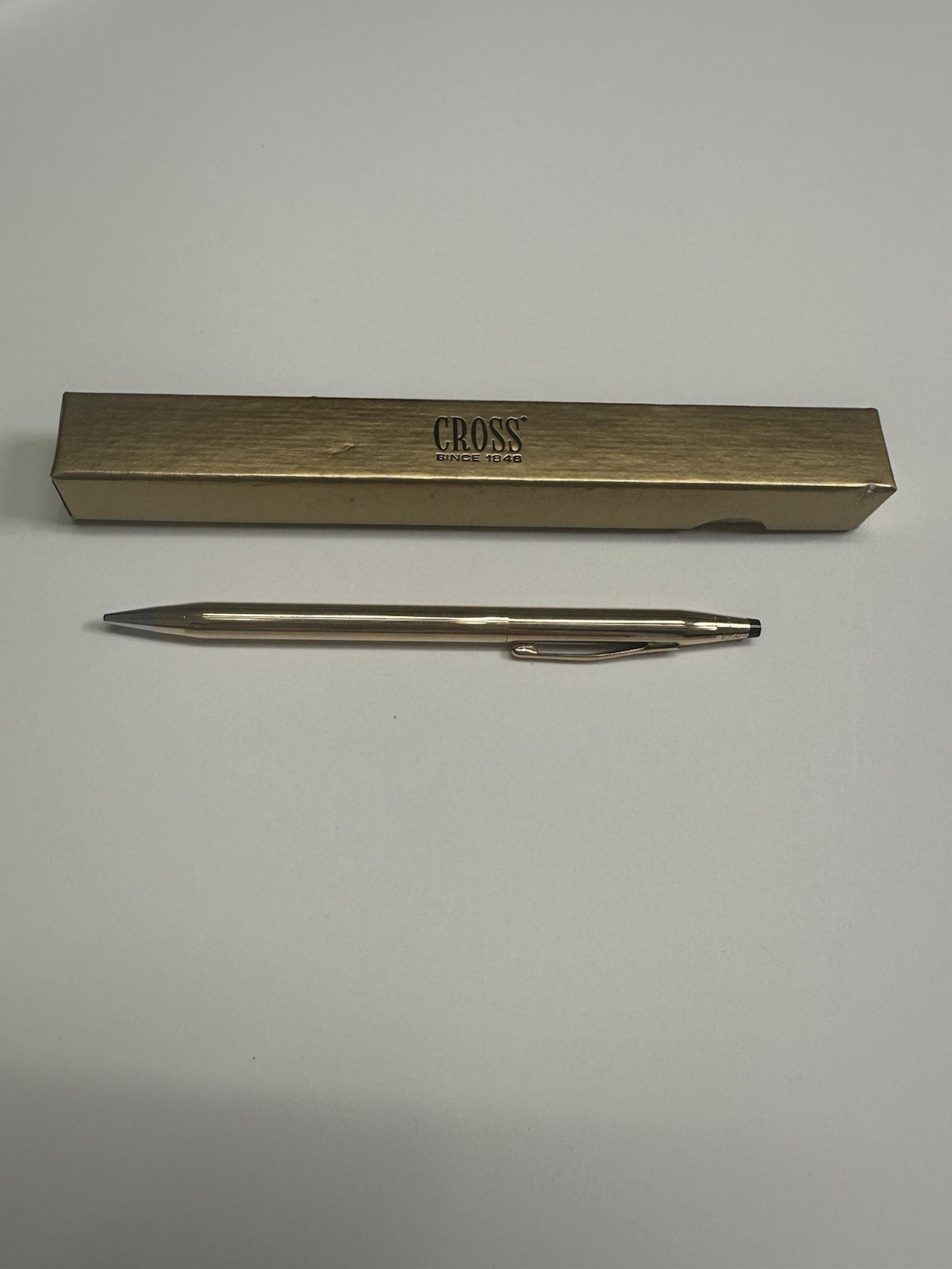 Cross 1/20 14K Gold Filled Mechanical Pencil Made in USA, Works!