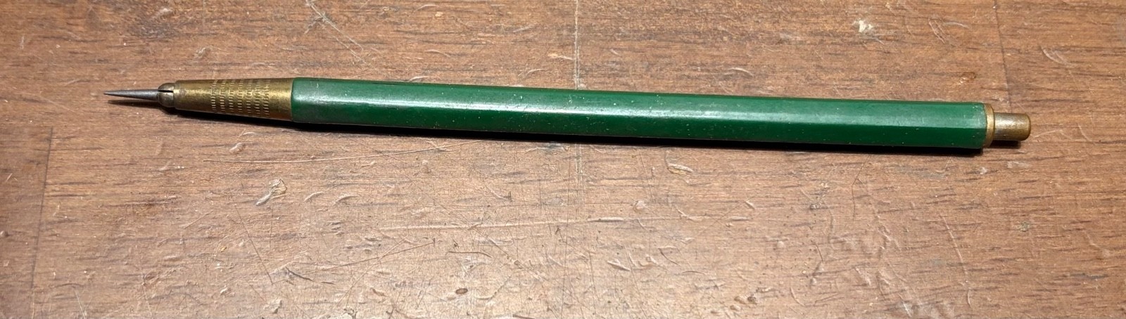 Vtg A W Faber Castell Drafting Mechanical Pencil w/ Lead erasers pointing paper