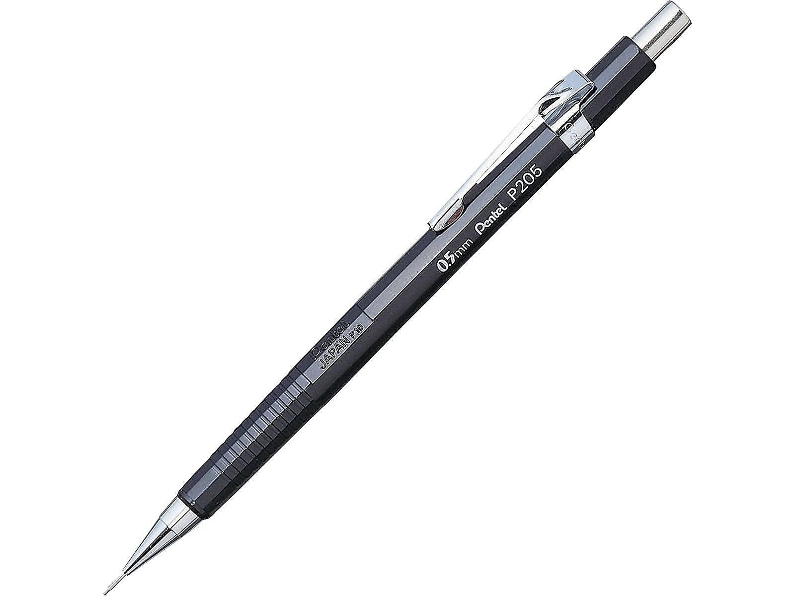 Pentel Sharp Mechanical Pencil 0.5mm Retractable with Comfort Grip Black