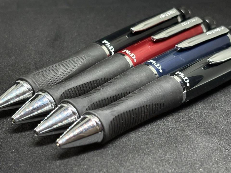 Vintage PaperMate Phd Black Blue Red Mechanical Pencil – LOT OF 4 Made in Japan