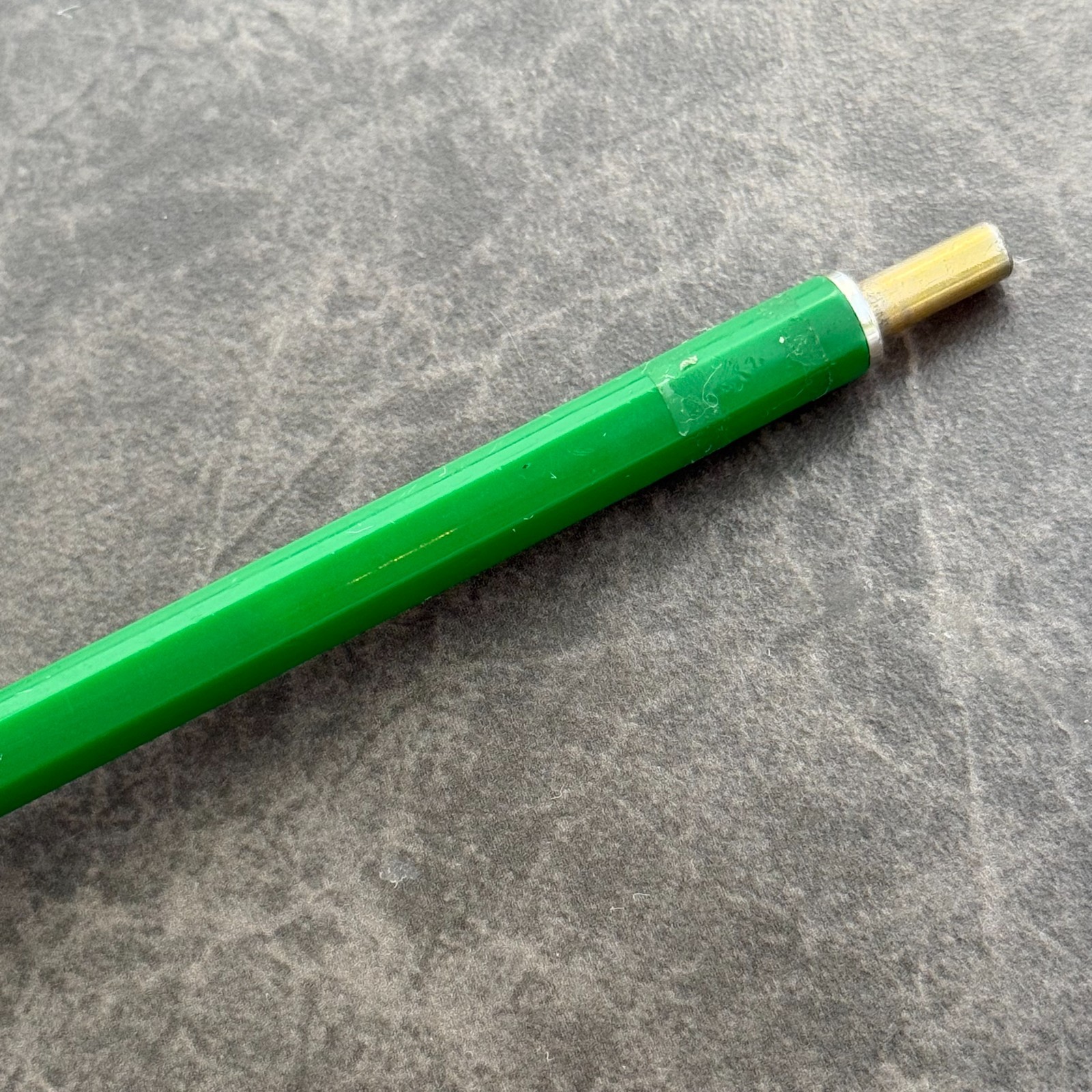 AW Faber Castell Locktite Vintage Green Lead Holder USA, NEW GRAPHITE