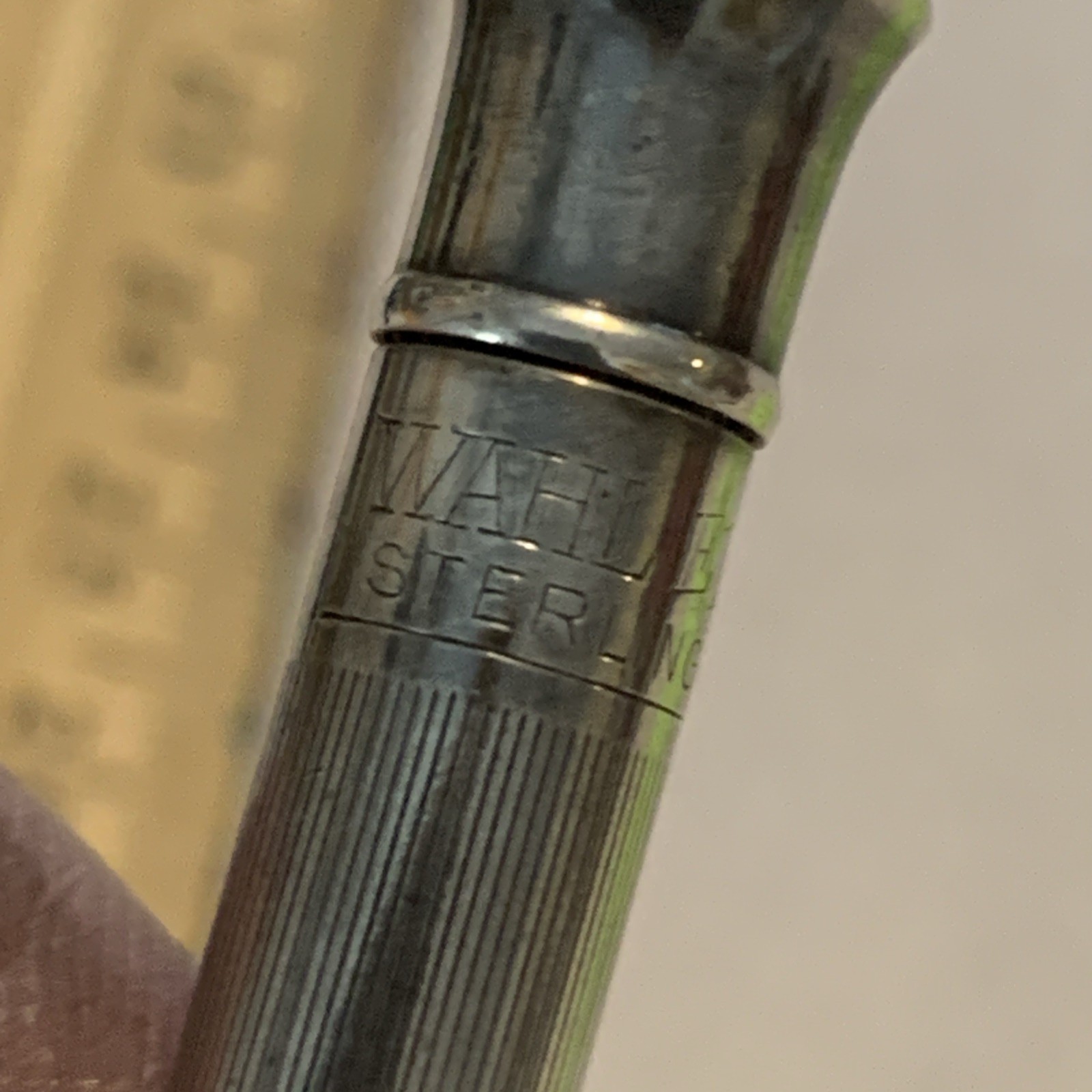 Antique 925 Sterling Silver Wahl Eversharp Mechanical Pencil Made In USA 12.6gr