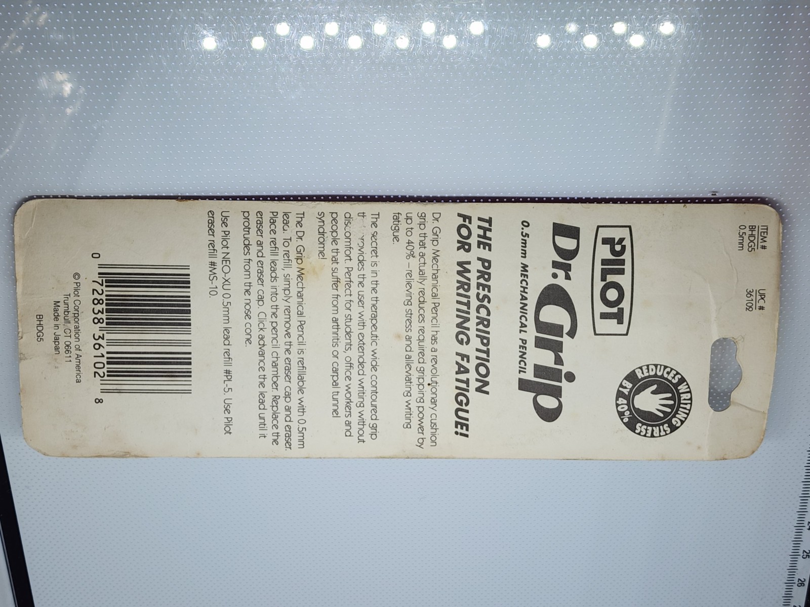 Pilot Dr. Grip Ltd. Mechanical Pencil 0.5 mm, NEW NOS SEALED