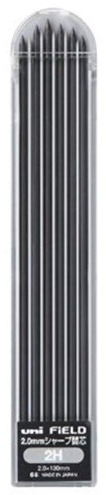 Uni Mechanical Pencil, Field, 2.0mm core 2H （U202101P2H）, 6 leads x 3set = To…
