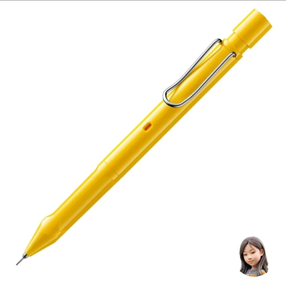 LAMY Safari Mechanical Pencil Kuru Toga Inside 0.5mm Yellow Japan
