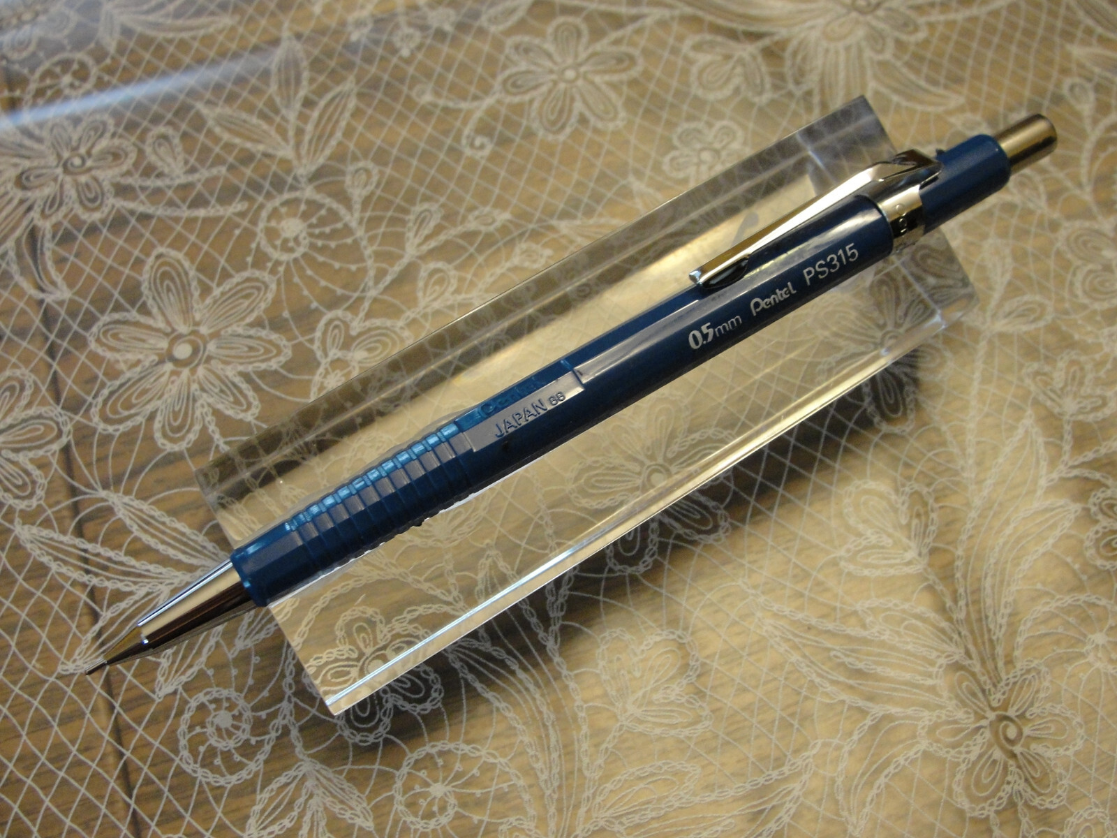 Vintage Pentel P315 Blue 0.5 mm Mechanical Pencil