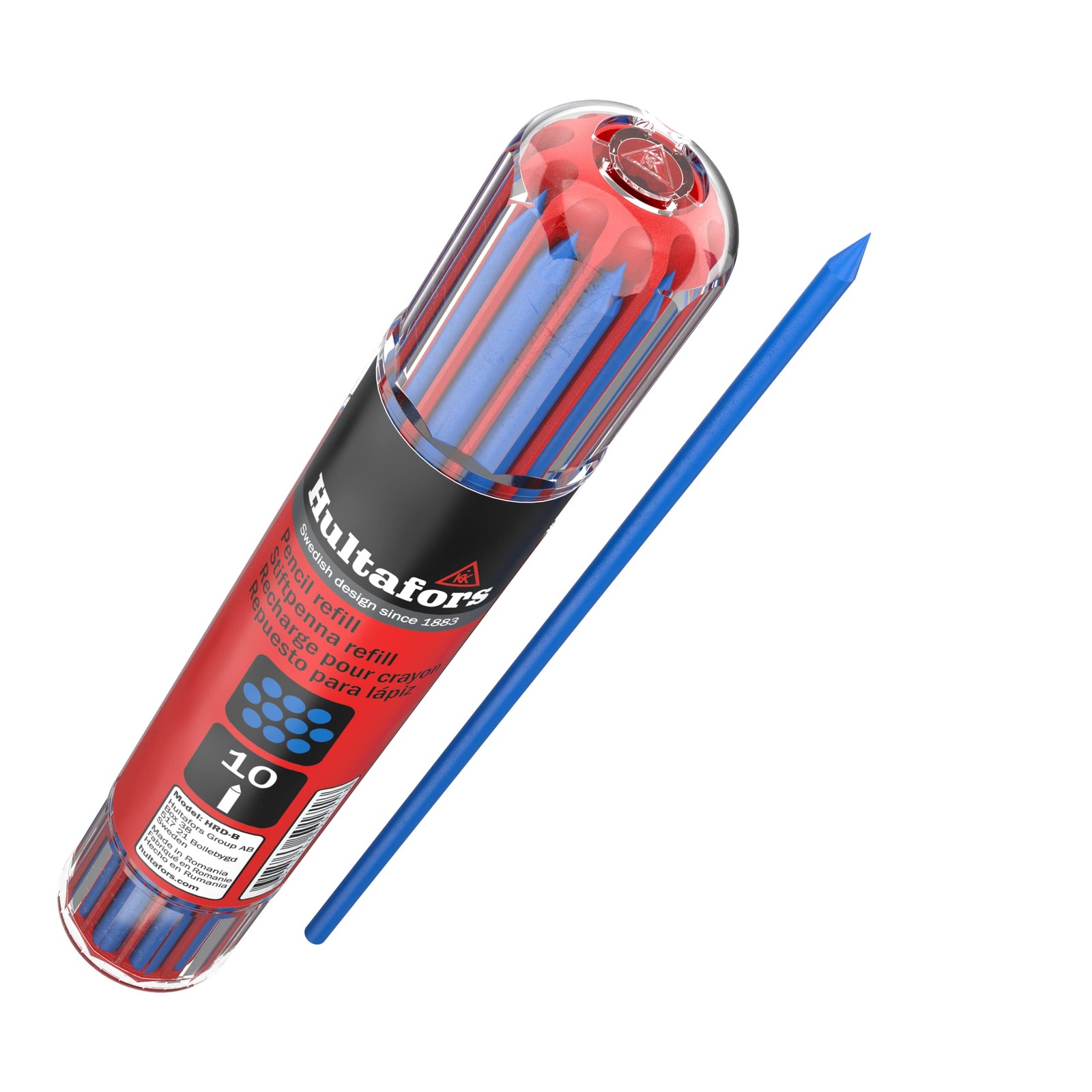650170 Heavy Duty Dry Marker Refills HRD MultiPurpose Blue Leads 10 PCS