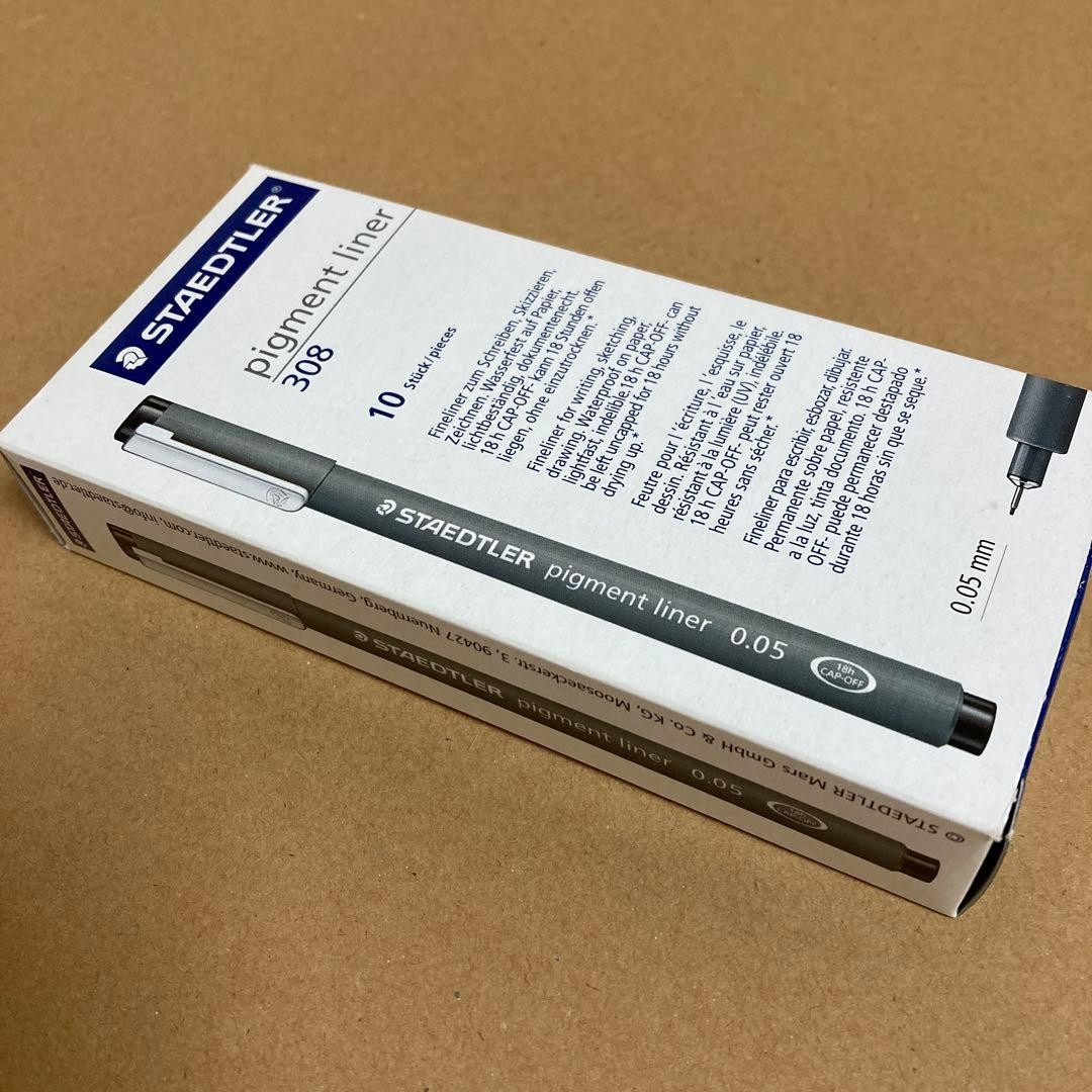 Millipen Staedtler Pigment Liner 0.05 8 Pieces