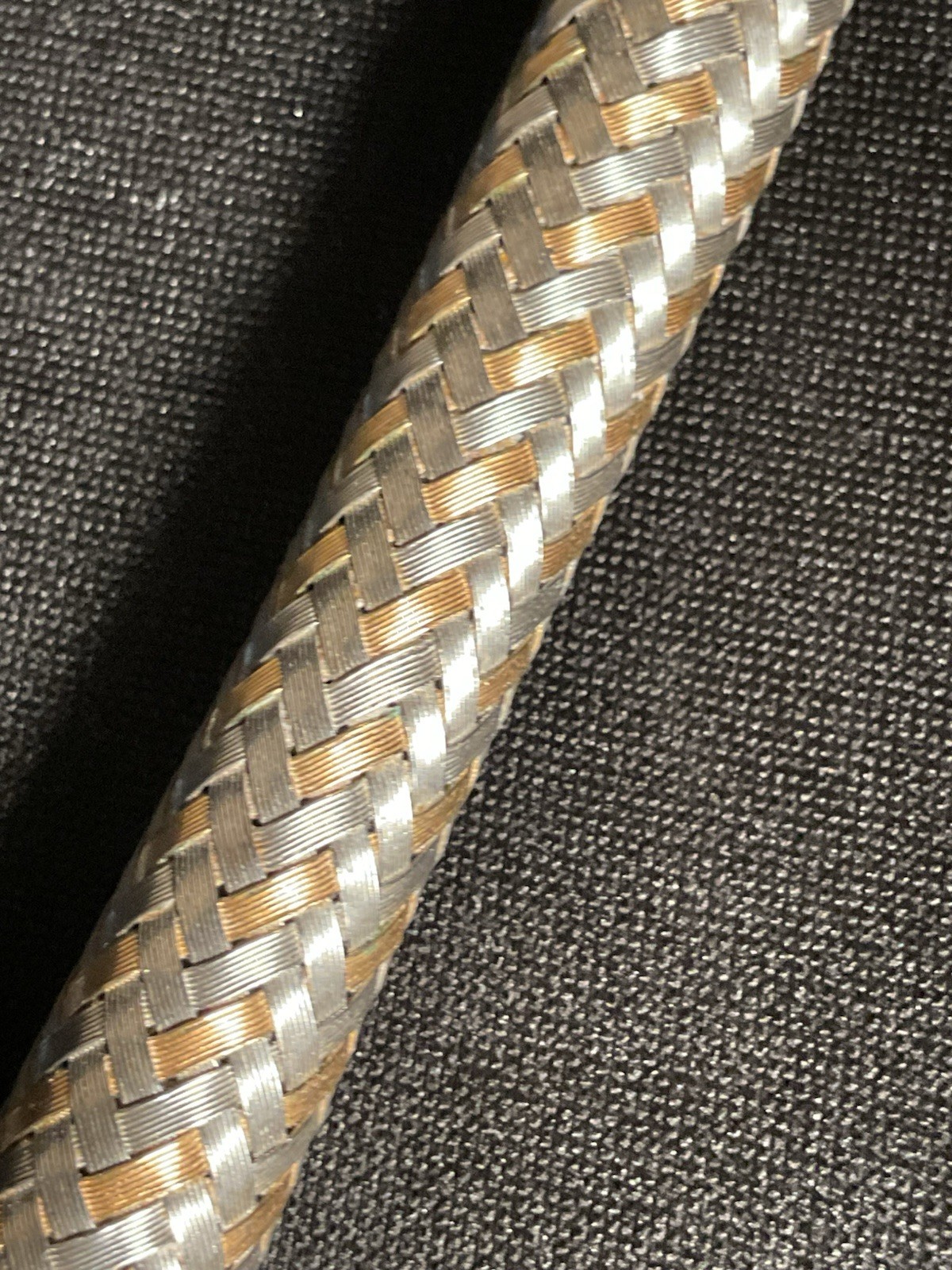 PORSCHE Braided Stainless Steel, Propelling Mechanical Pencil￼