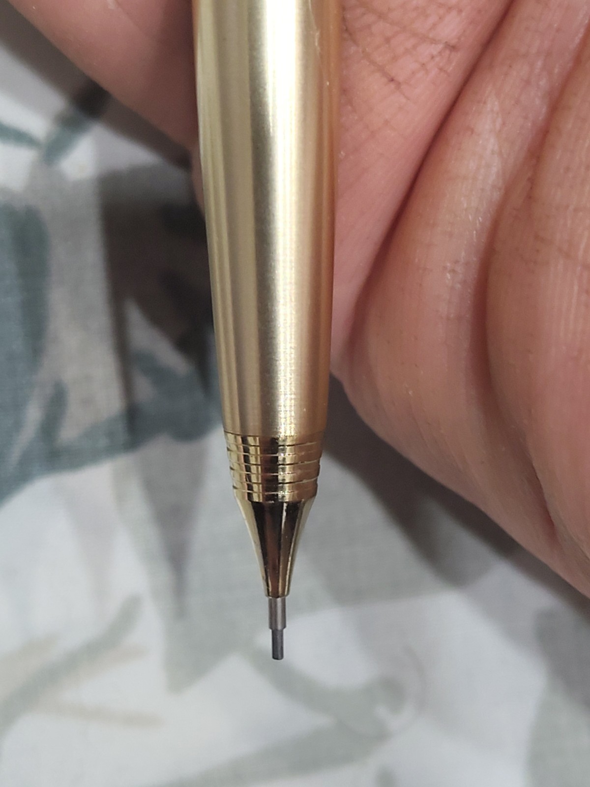 Pentel Excalibur Brushed Stainless Mechanical Pencil 0.7 Japan