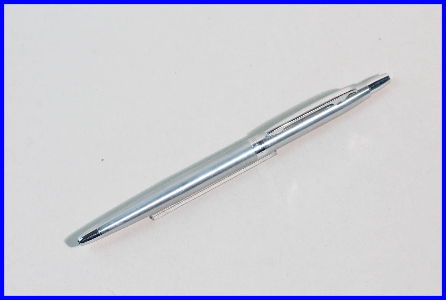 Perfect FEND steel Ballpoint pen / 1970s / SL / space age design