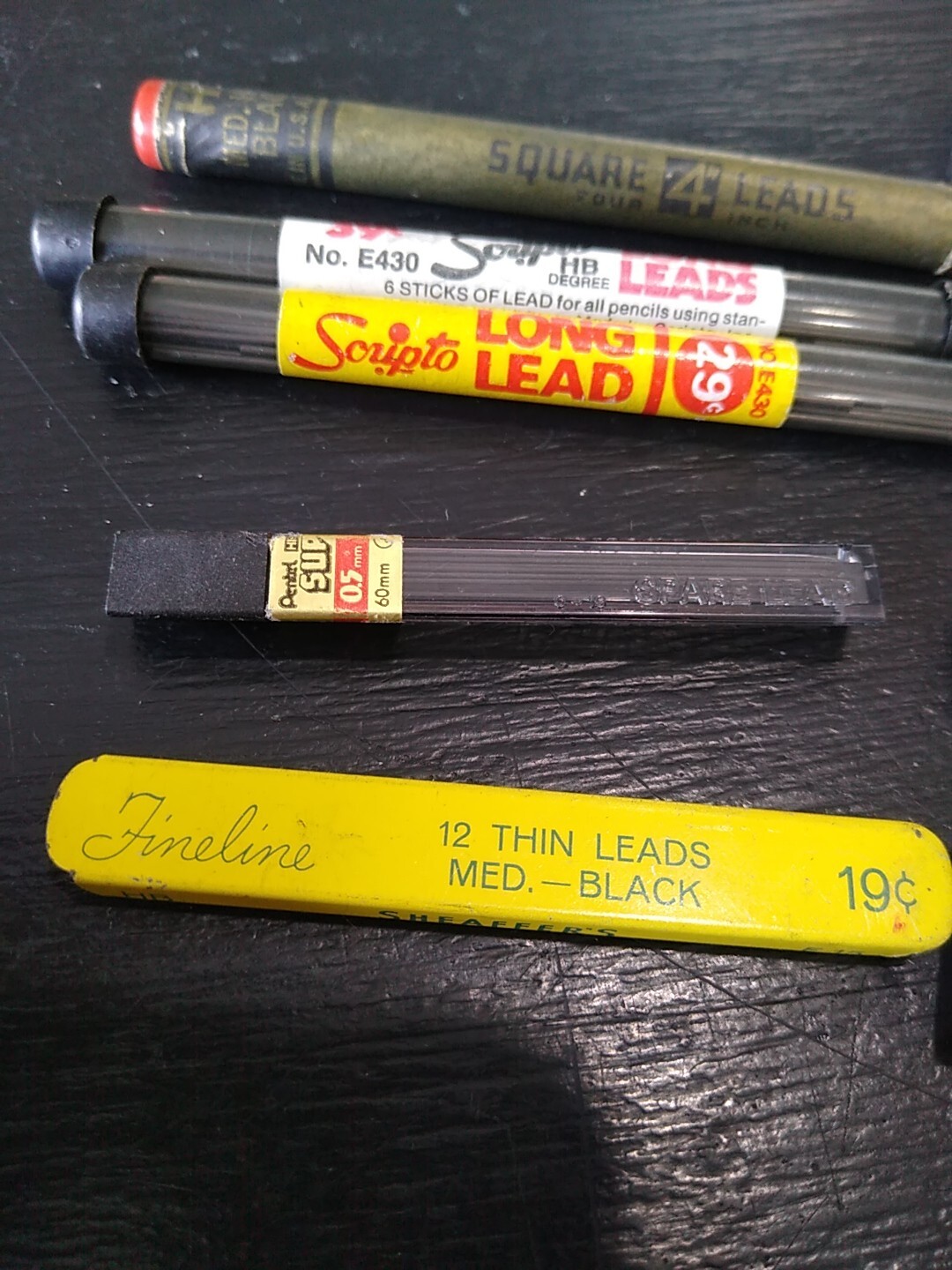 Vintage Lead Lot~Eagle/ Eversharp/Sheaffer/Scripto/Autopoint~Vintage Decor