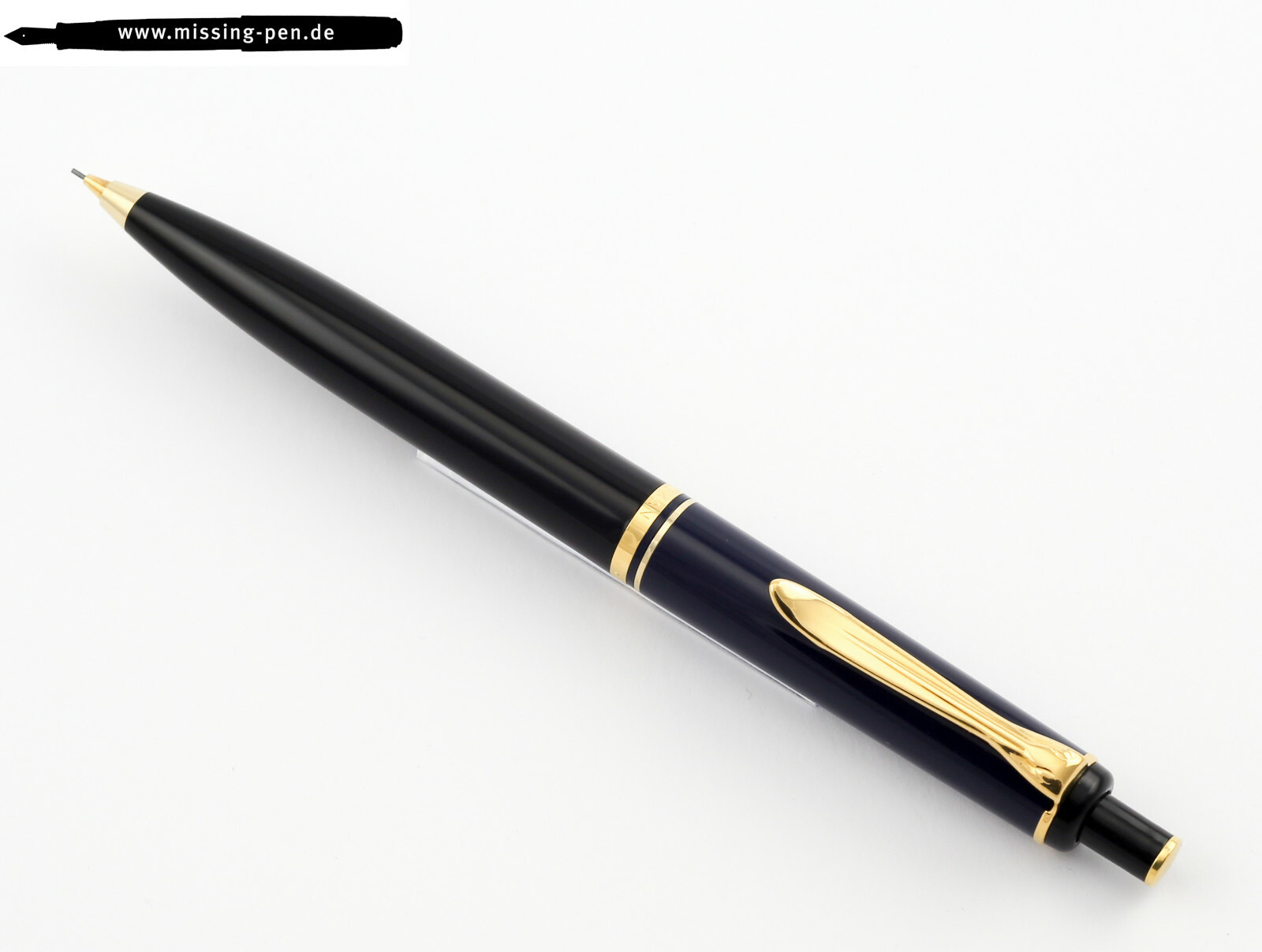 Old Style Pelikan Pencil (0.5 mm) D200 / D250 in Black-Blue (gold cap)