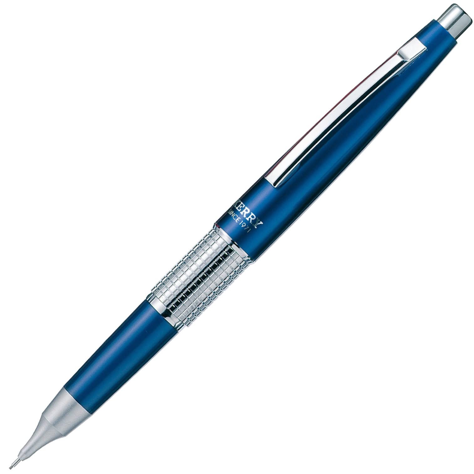 Kerry Mechanical Pencil Blue Body Removable Cap 0.5mm Lead Japanese Design