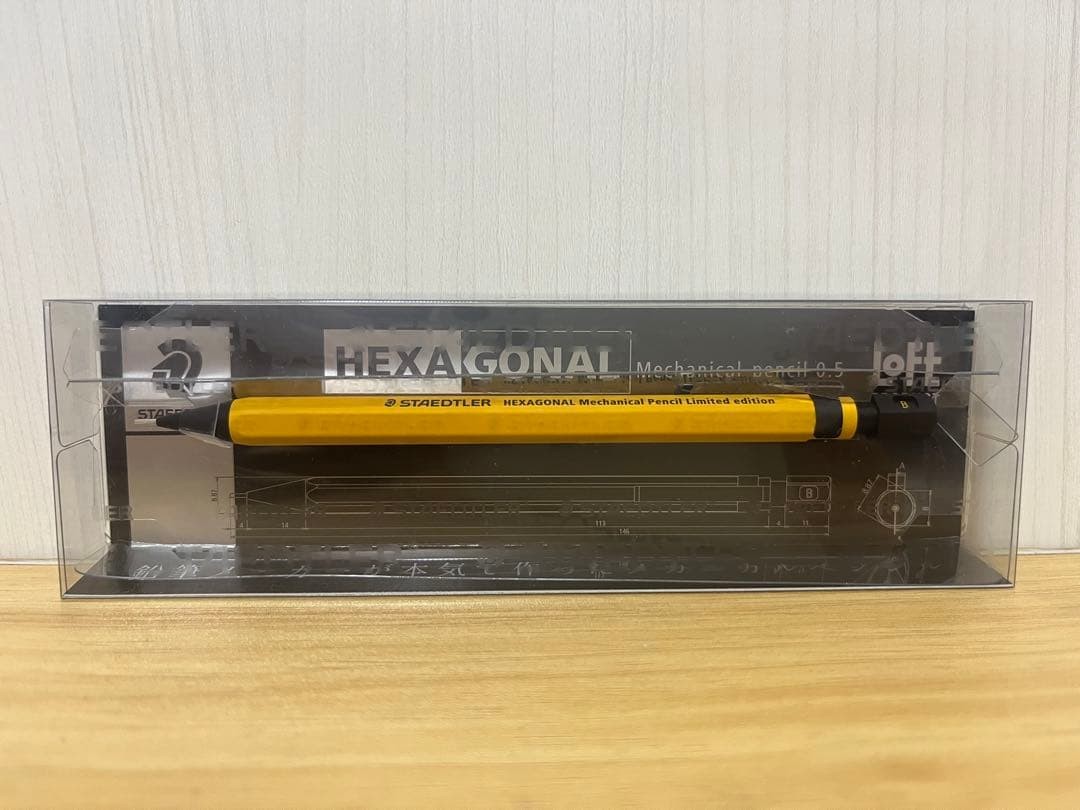STAEDTLER HEXAGONAL Mechanical Pencil 0.5mm Yellow Loft Limited Edition Japan