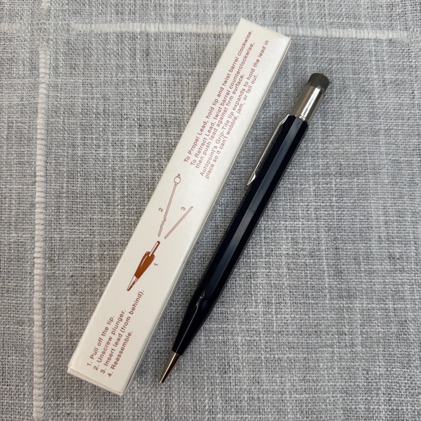 Auto Point Mechanical Pencil Dark Blue All American 1.1 mm IN BOX