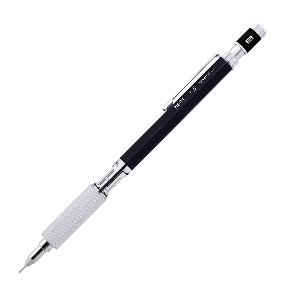 OHTO Mechanical Pencil 0.5mm MS01-SP5-SV NEW from JAPAN black