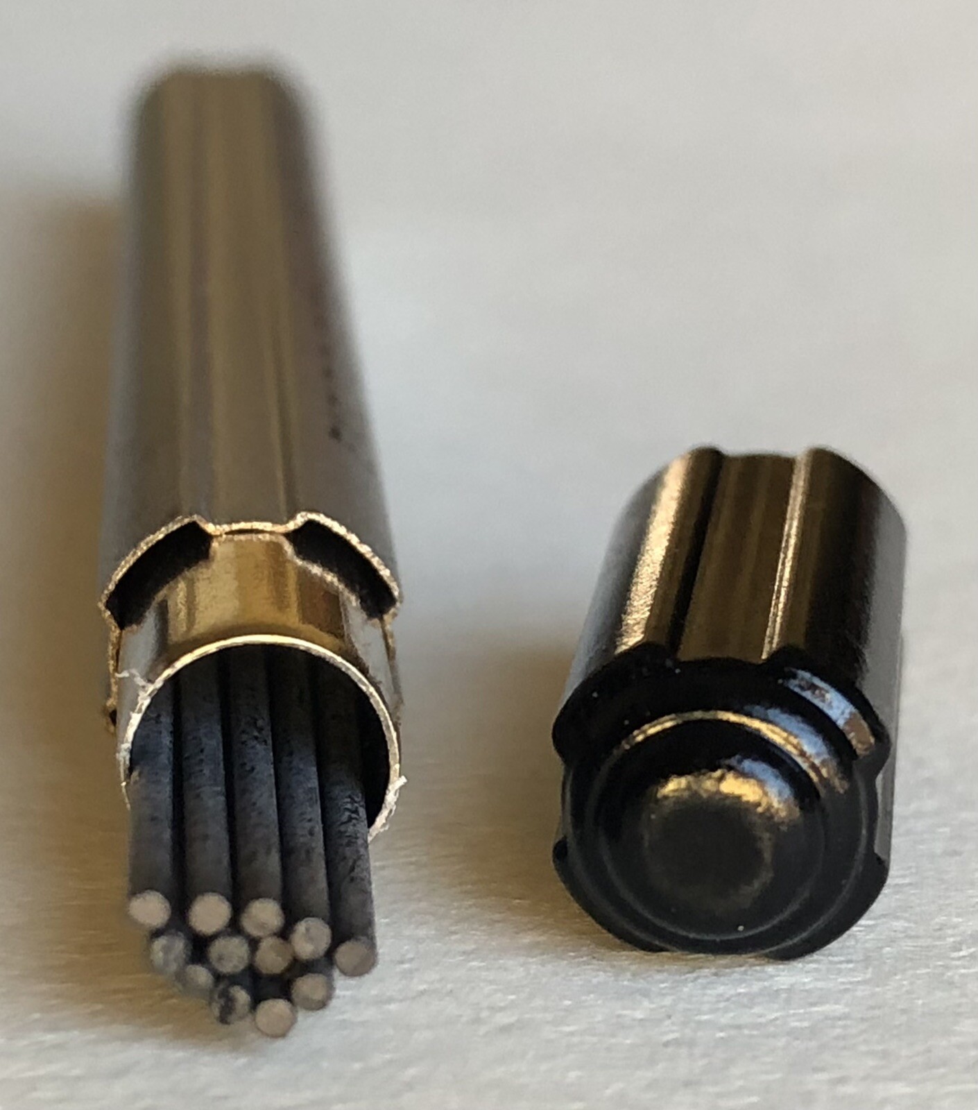 Vintage EAGLE ELECTRONIC B BLACK .9mm Mechanical Pencil Leads NOS Pack Of 12 USA