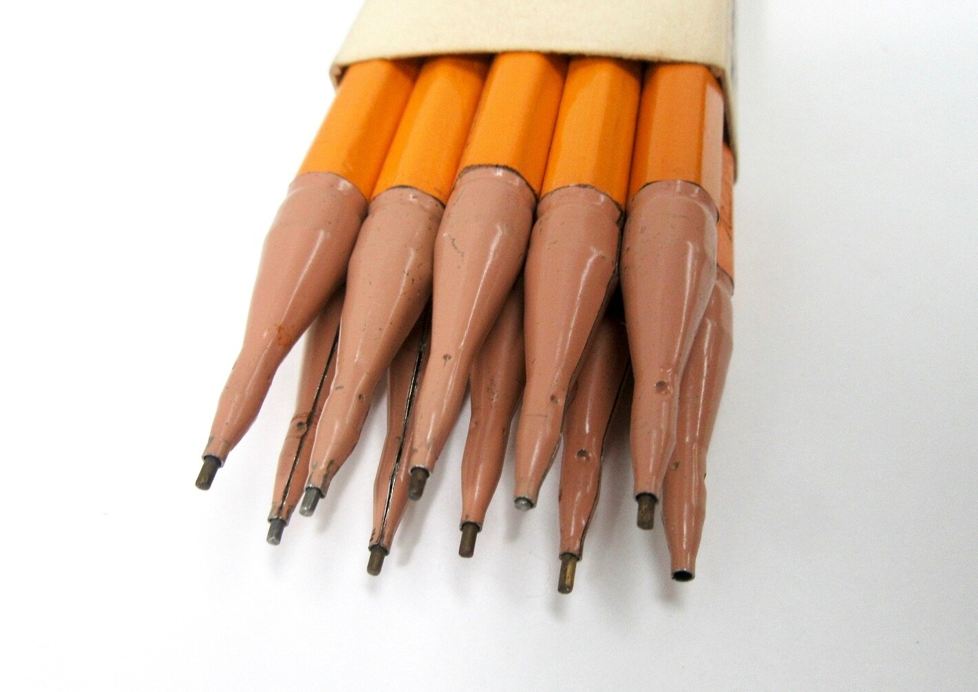 VINTAGE KEEN POINT PENCILS ORIGINAL 10 PACK DUR-O-LITE RETRACTABLE PENCILS NEW!!