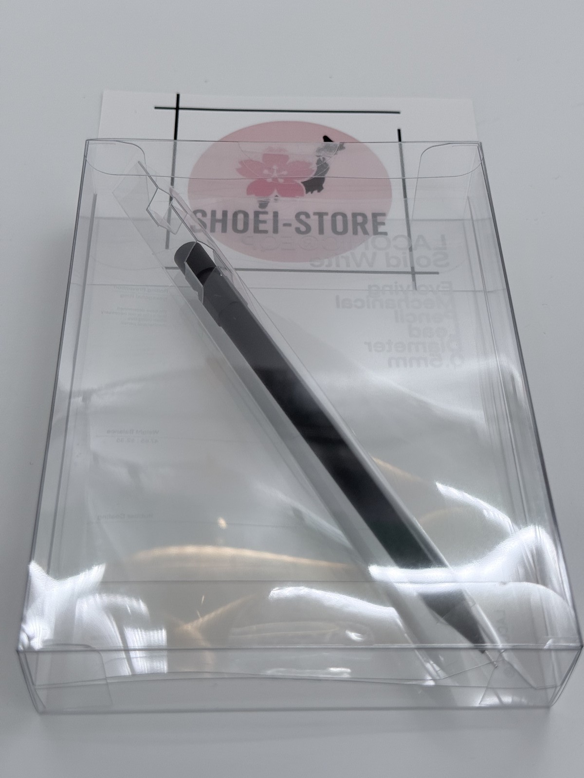 Laconic Solid Write SW-01 Mechanical Pencil 0.5mm Matte Black NEW