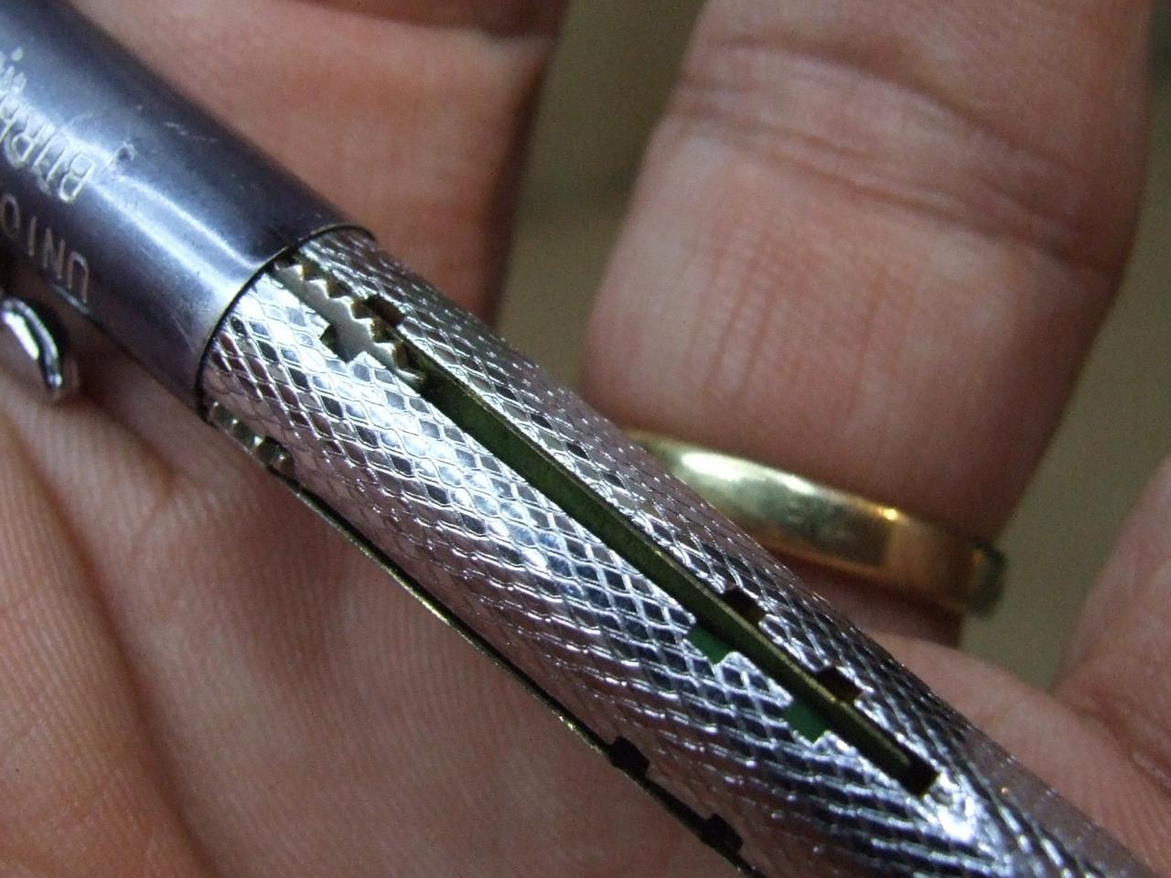 Vintage Textured Steel Norma 4 Color Mechanical Pencil Union Aircraft