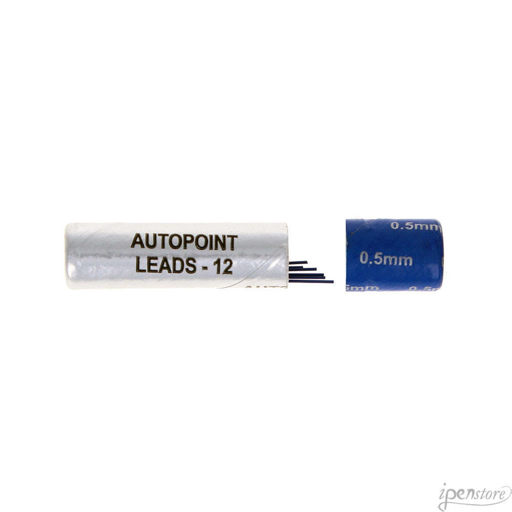 Tb/12 Autopoint 0.5 mm Lead 1-3/8″, 854-1, Blue B (Soft)