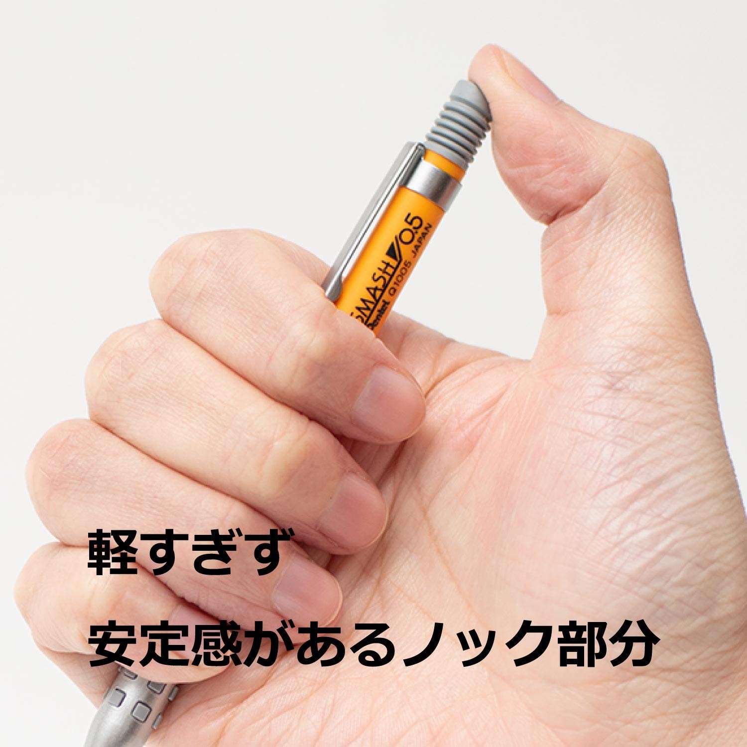 Pentel Mechanical Pencil Smash 0.5mm Q1005-15A Orange from NEW Japan 76