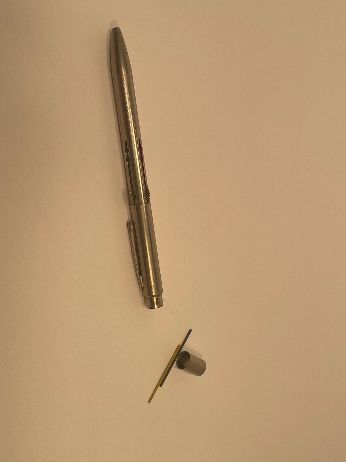 Vintage Norma Four Color Chrome Mechanical Pencil