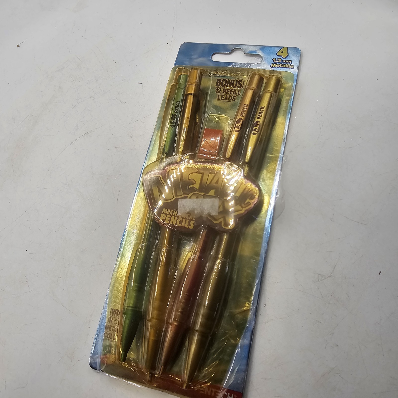 Pentech Mechanical Pencils Writes Metallic Stix 2001 Vintage New Open Package