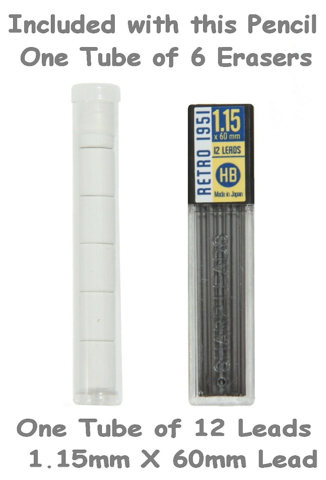 Retro 51 Ice Blue 1.15 mm Mechanical Lead Pencil #VRP-1318