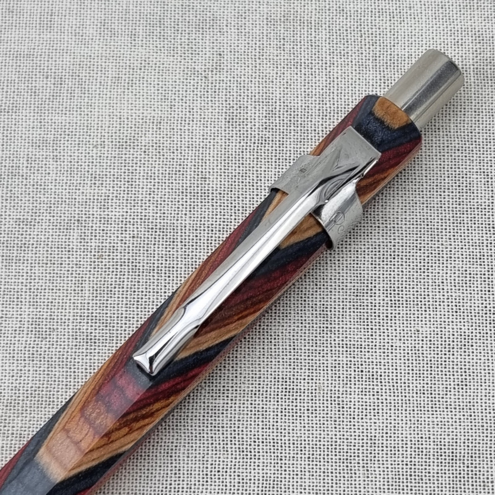 Hand Crafted Pentel P-205(0.5mm) Mechanical Pencil with Octagonal Wood Barrel