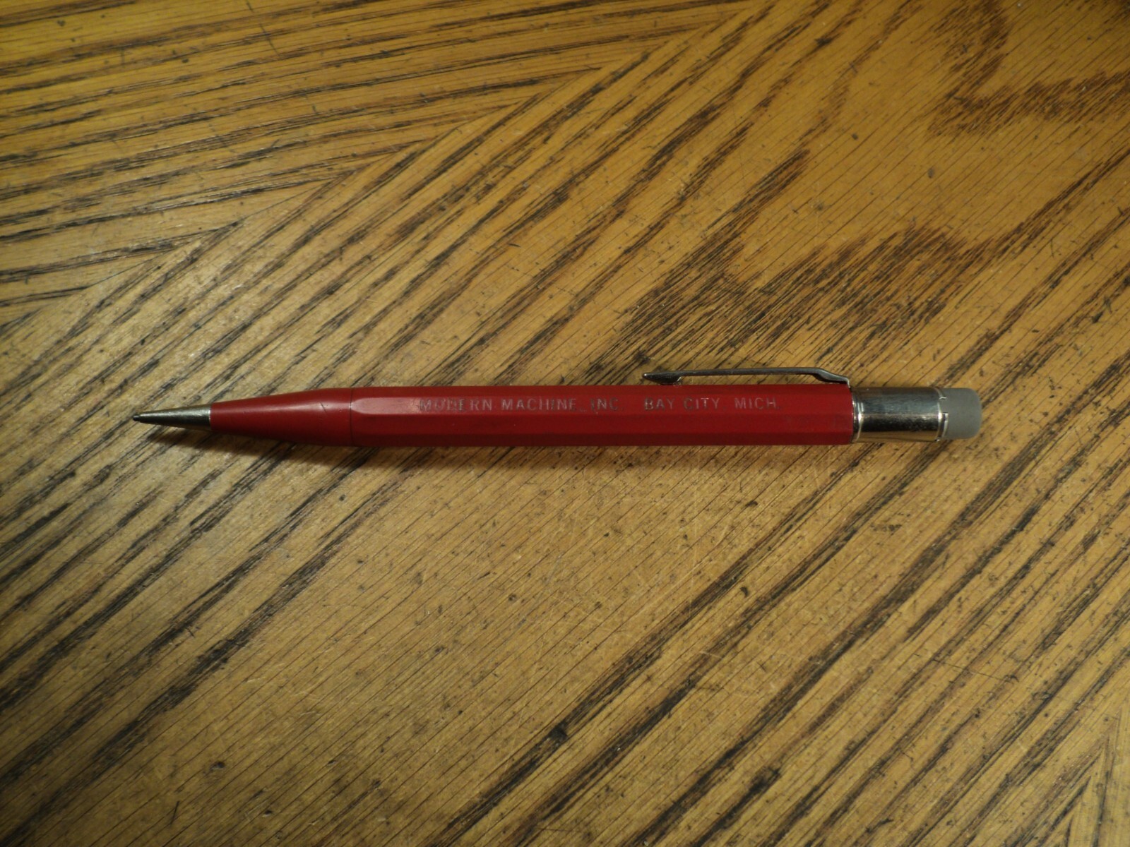 Vintage Autopoint Mechanical Pencil Modern Machine Inc Bay City Mich B